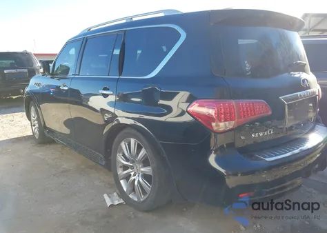 2011 Infiniti Qx56 from USA, damaged, VIN JN8AZ2NE7B9003460
